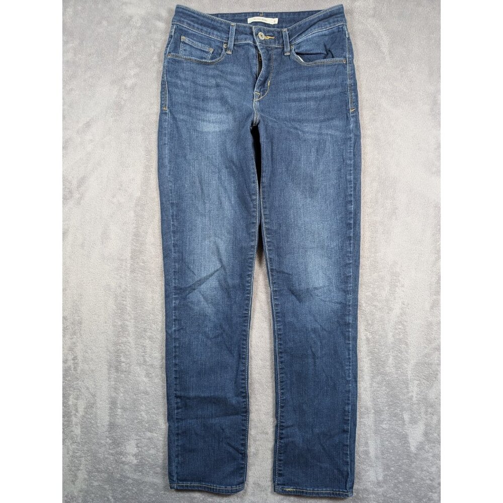 Levis Mid Rise Skinny Jeans Womens Size 6 Denim Streetwear Modern Casual